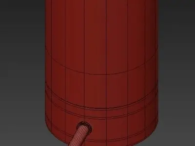Vintage Pendant Lamp 3D model
