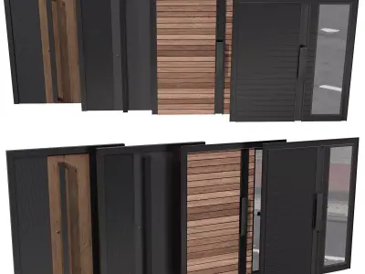 ENTRANCE DOOR COLLECTION NO2 A 3D model