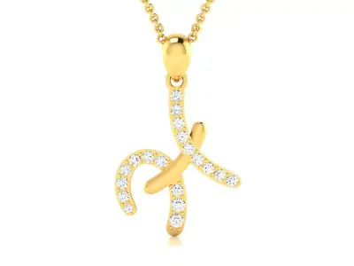 Women Pendant 3DM STL OBJ FBX Render Details 3D print model