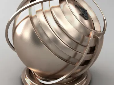 VRAY SHADER---METAL---Virenium Texture