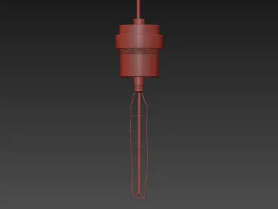 Calla Pendant by Jeremy Pyles for Niche 3D model