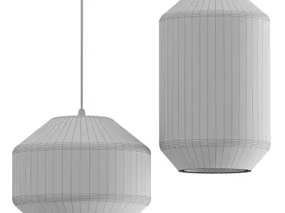 Chamber Pendant Light 3D model