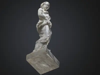 Women Sculpture Grec 3D model