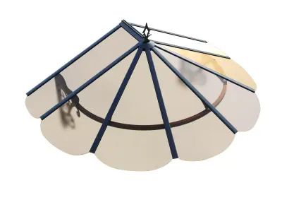 Lily Palram Door Canopy 3D model