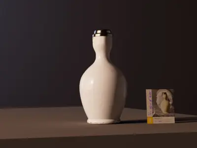 Vermeer delftware water jug Free 3D model