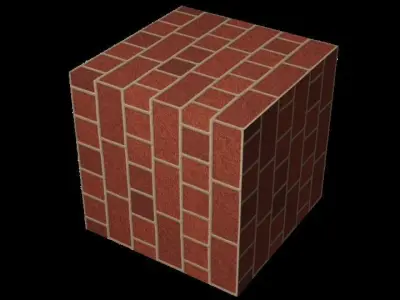 Seamless Textures BOX 1k and 4K 3D model