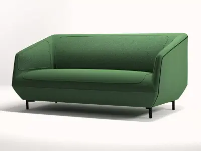 2-Seater Sofa 3D model