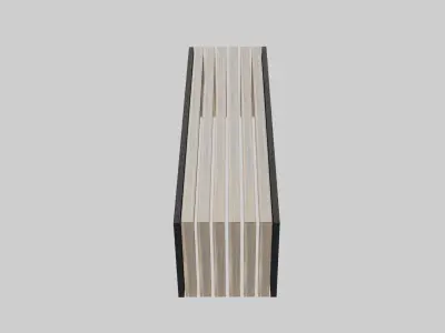Simple bench Free 3D model