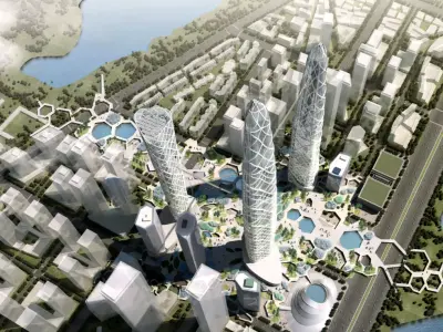 Shenzhen Bay Super City  3D model