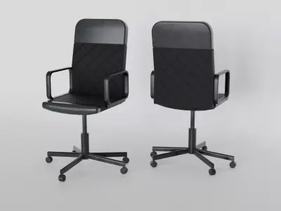 Office Chair Photorealistic  for ArchViz and AAA Games  Free low-poly 3D model