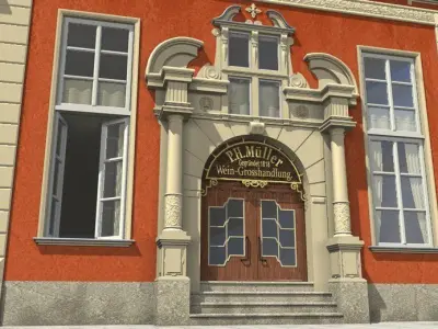 Old house House of kings 3D model
