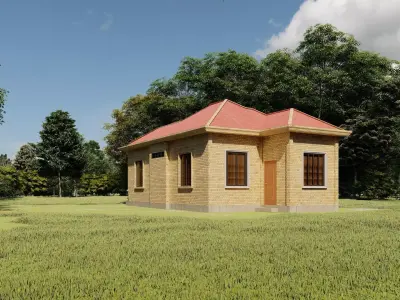 old house-Old Abandoned House 3D model