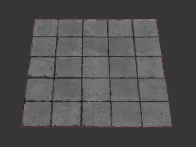 Ultra realistic Tiles Floor Scan 3D model