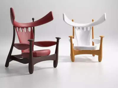 Aspas armchair 1962 3D model