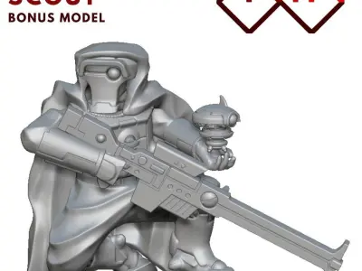 Enclave Trooper 3D print model