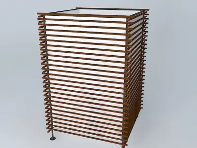Bamboo Lamp Free 3D model