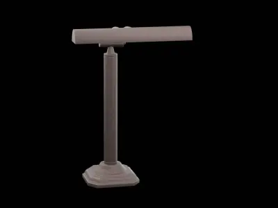 Desk Lamp Low-poly 3D model 20