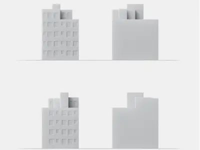 3D Print miniature building RB-US-NY-018 3D print model