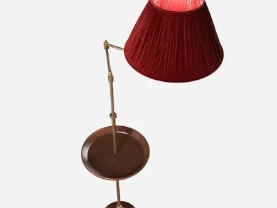Smartie Minor swing arm floor lamp   3D model