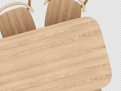 2D Floor Plan Furniture - Top View PSD - MORE than 300 cutouts 3D model