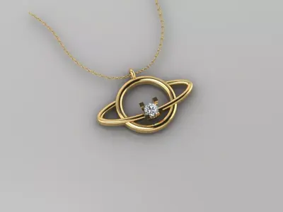 Pendant P187 3D Print Model 3D print model