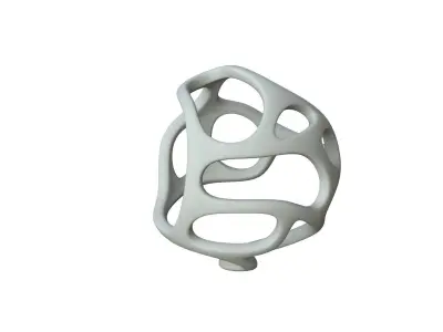 SciFi Cube Object No 23747 Low Poly Shape Texture