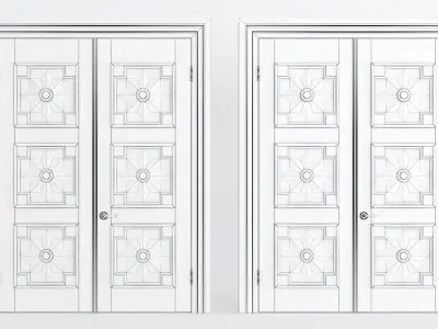 Door Design V1 3D model