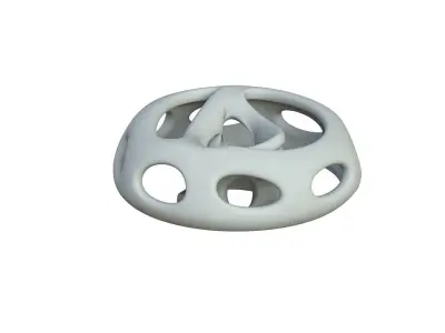 SciFi Cube Object No 65839 Low Poly Shape Low-poly 3D model
