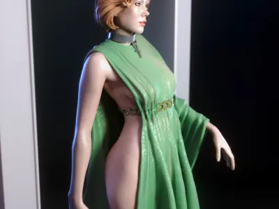 Jessica 6 from Logan s Run 3D print model