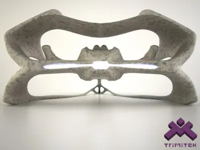 Alien Spaceship - Fighter 3D model