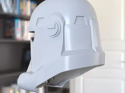 Star Wars Helmet - Hunter - Bad Batch 3D print model