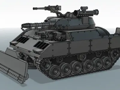 Zippo Flame Tank 3D print model