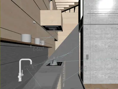 House of Light Vray version 3D model