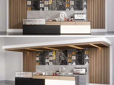 CAFE BAR NO20 A 3D model