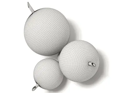 Silvio Mondino Chemistry Lune Wall Lamp 3D model