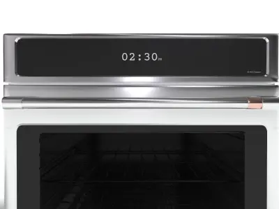Cafe 30 inch Smart Single Wall Oven with Convection 3D model