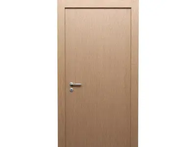 Modern Wooden Door 3D model