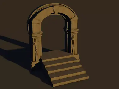 Gateway 3D model
