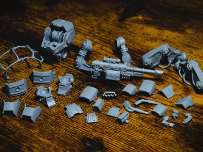 Universal Guard - Mech Suits 3D print model