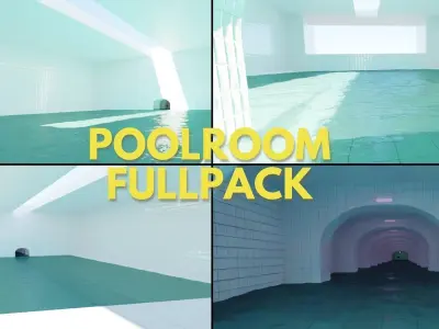 POOLROOMS FULLPACK 3D model