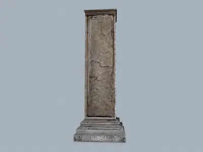 monolith Low-poly 3D model