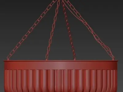 Chandelier Loft Favorite 1657 3D model