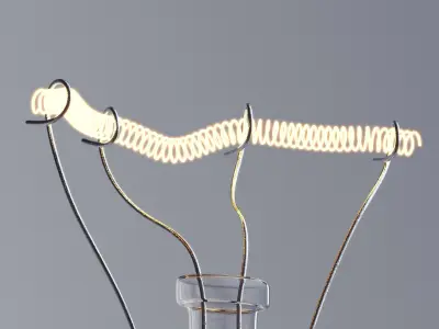 Light Bulb 01 3D model