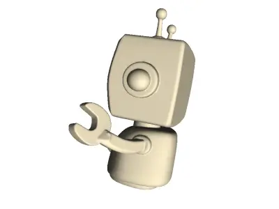 Robot 3D print model purchase