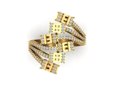 Jewelry ring 173 3D print model