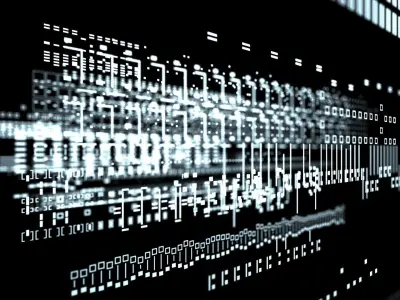 Animated Sci-Fi UI elements set1 Low-poly 3D model