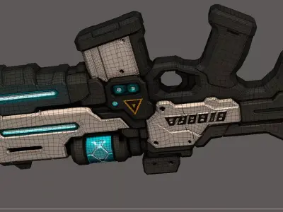 Starpiercer Low-poly 3D model
