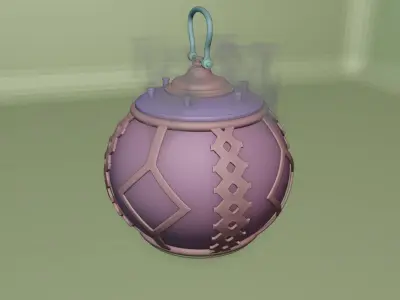 Holding lamp  Free 3D model