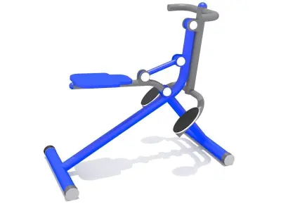 Kid Play Fitness Low-poly 3D model get