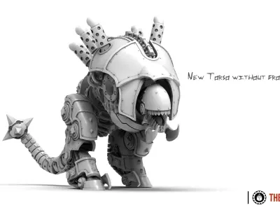 Iron Hive - Iron Flesher - Base set 3D print model